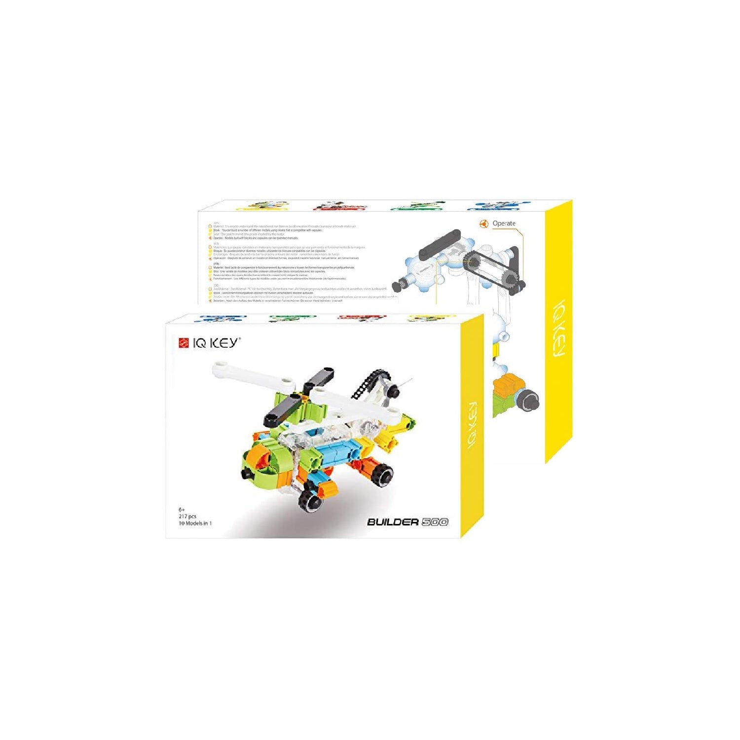 IQ-KEY Builder 500 – STEM Educational Assembly Toy Kits, Creative Elec ...